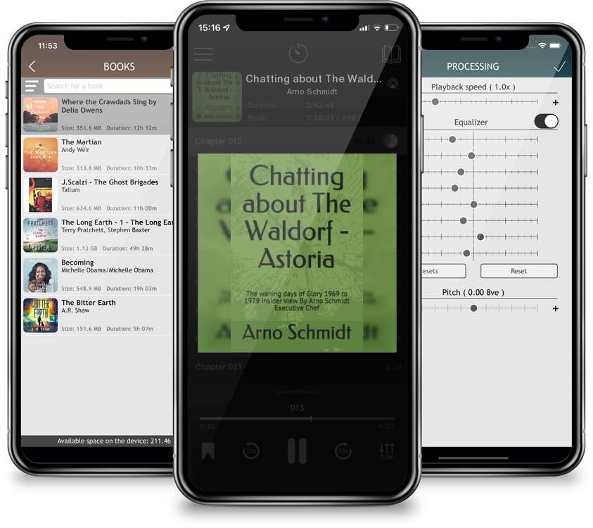 Audiobook Chatting about The Waldorf - Astoria: The waning days of Glory 1969 to 1979 insider view By Arno Schmidt Executive Chef by Arno Schmidt