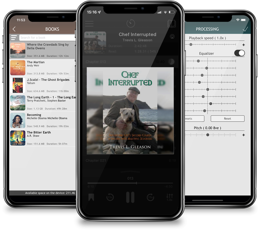 Audiobook Chef Interrupted by Trevis L. Gleason
