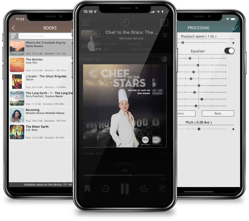 Audiobook Chef to the Stars: The Rise of Jack Lee by Michael Arnold