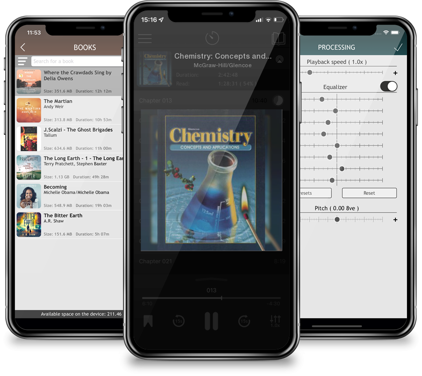 Audiobook Chemistry: Concepts and Applications by McGraw-Hill/Glencoe