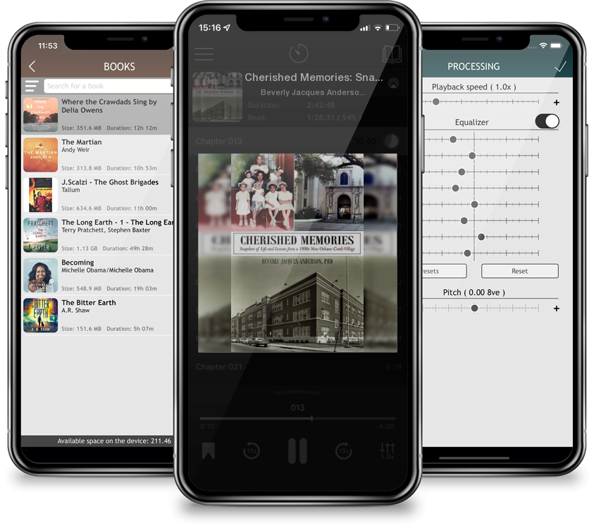 Audiobook Cherished Memories: Snapshots of Life and Lessons from a 1950s New Orleans Creole Village by Beverly Jacques Anderson