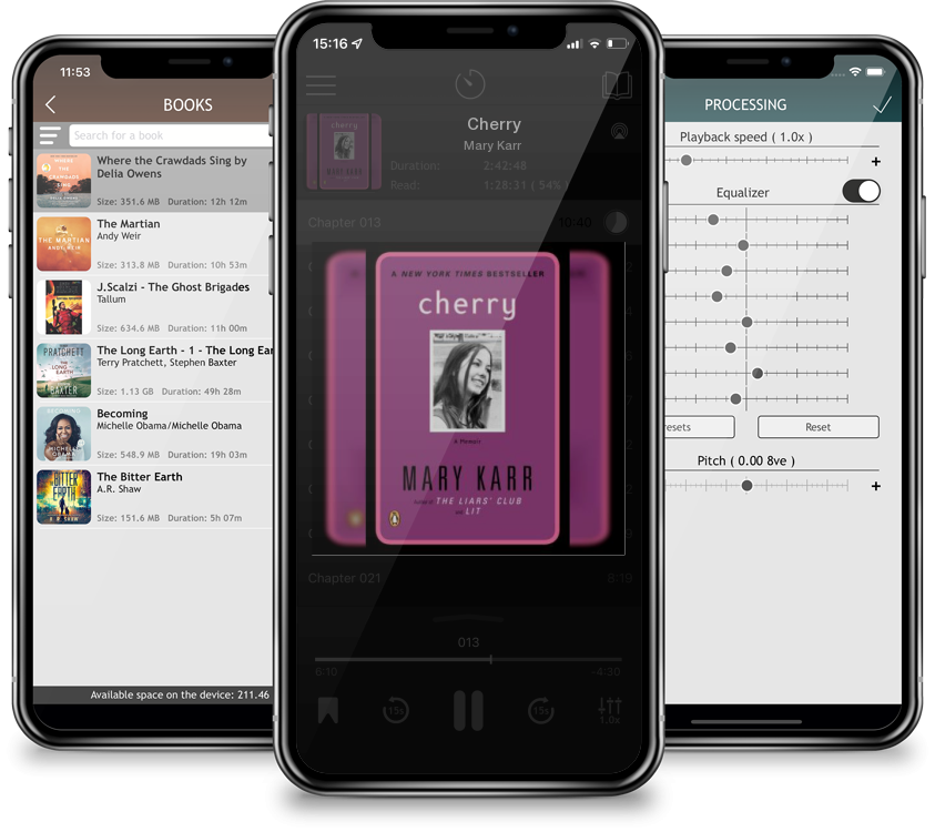 Audiobook Cherry by Mary Karr