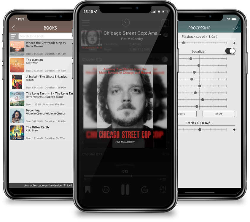 Audiobook Chicago Street Cop: Amazing True Stories from the Mean Streets of Chicago and Beyond by Pat McCarthy