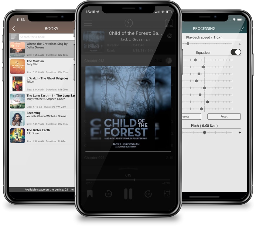 Audiobook Child of the Forest: Based on the Life Story of Charlene Perlmutter Schiff by Jack L. Grossman