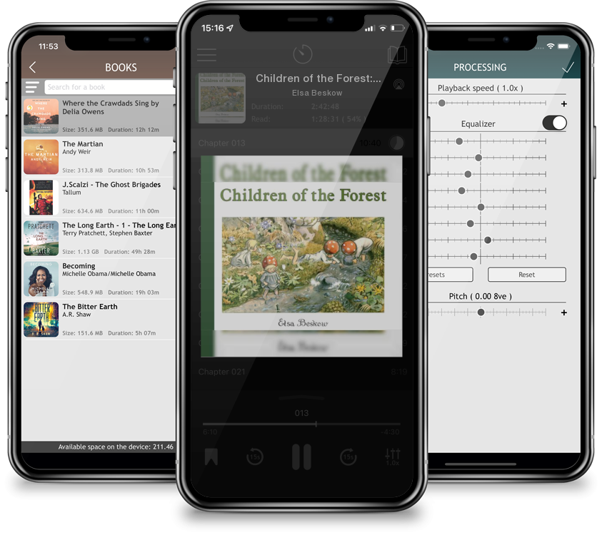 Audiobook Children of the Forest: Mini Edition by Elsa Beskow