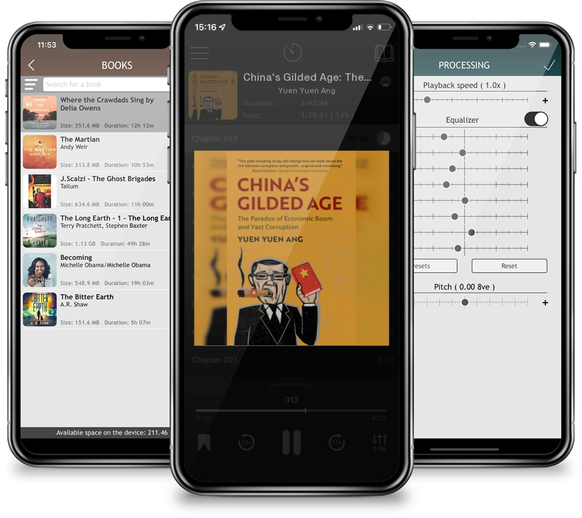 Audiobook China\'s Gilded Age: The Paradox of Economic Boom and Vast Corruption by Yuen Yuen Ang