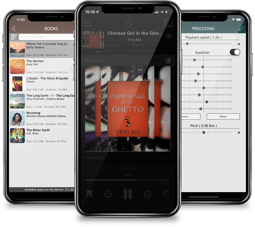 Audiobook Chinese Girl in the Ghetto by Ying Ma