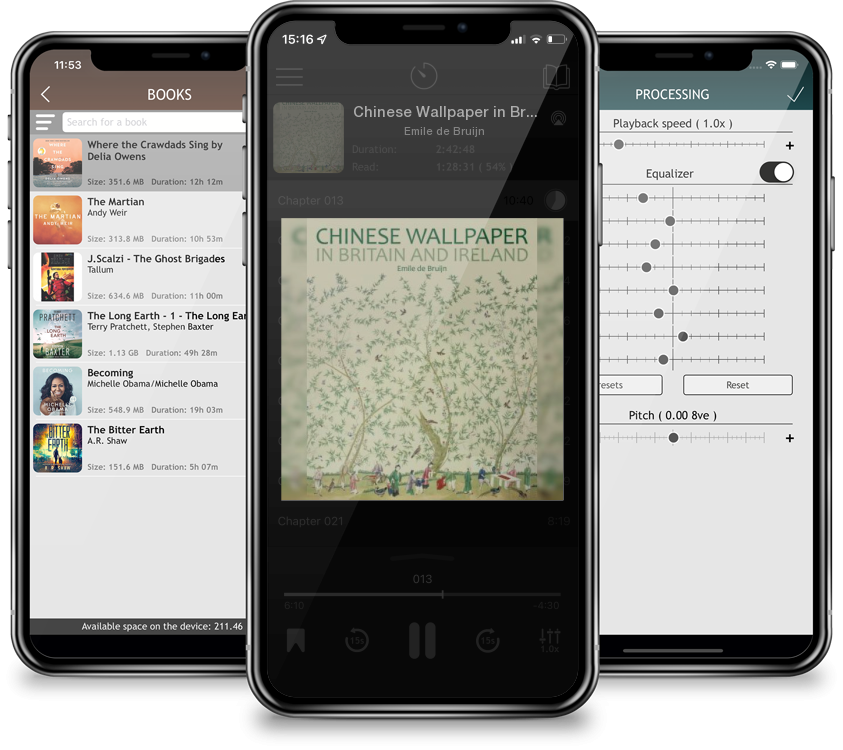 Audiobook Chinese Wallpaper in Britain and Ireland by Emile de Bruijn