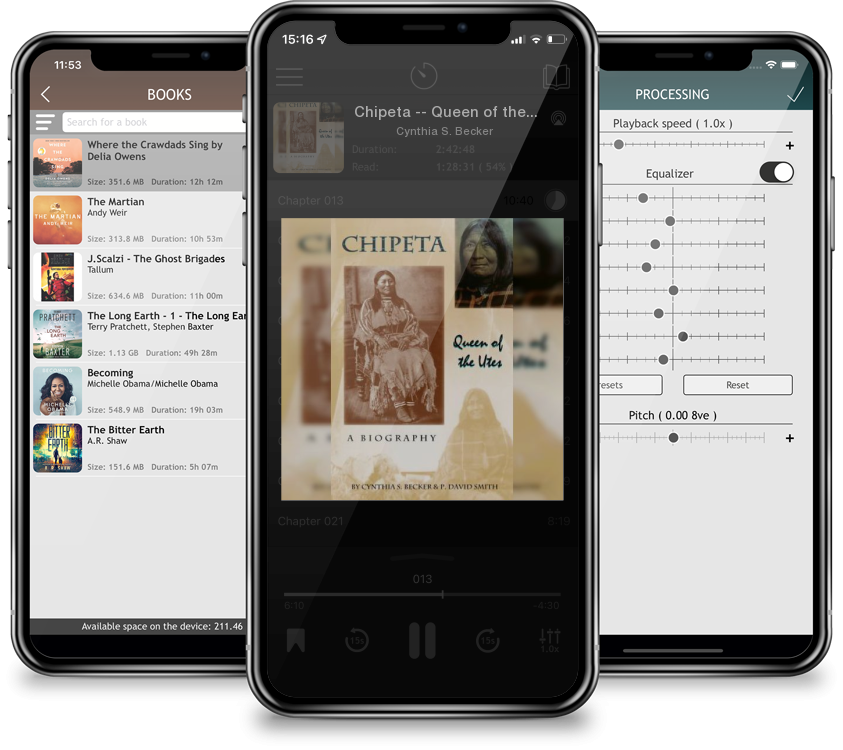 Audiobook Chipeta -- Queen of the Utes by Cynthia S. Becker