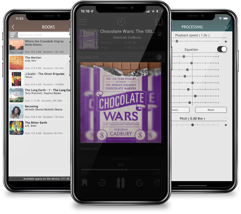 Audiobook Chocolate Wars: The 150-Year Rivalry Between the World\'s Greatest Chocolate Makers by Deborah Cadbury