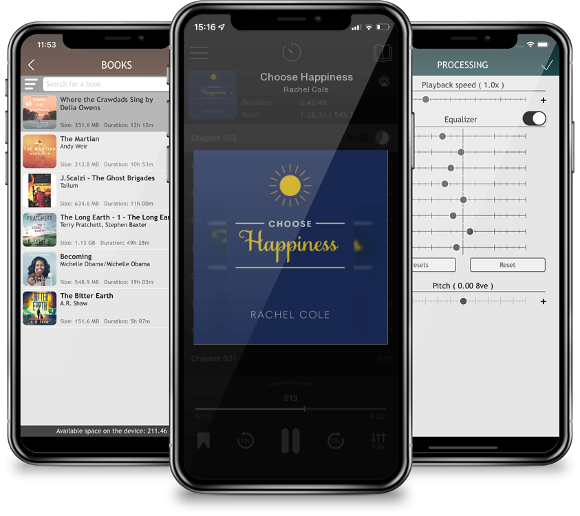 Audiobook Choose Happiness by Rachel Cole
