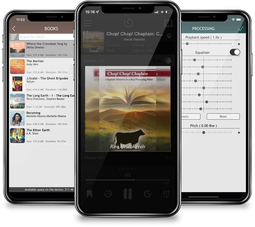 Audiobook Chop! Chop! Chaplain: Chaplain Ministry in a Beef Processing Plant by Heidi Revelo
