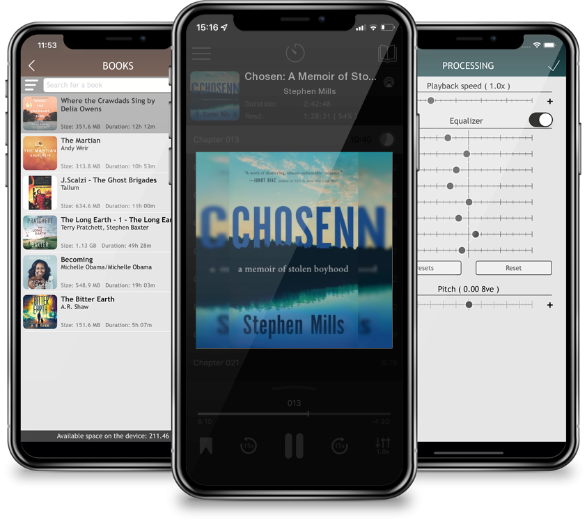 Audiobook Chosen: A Memoir of Stolen Boyhood by Stephen Mills
