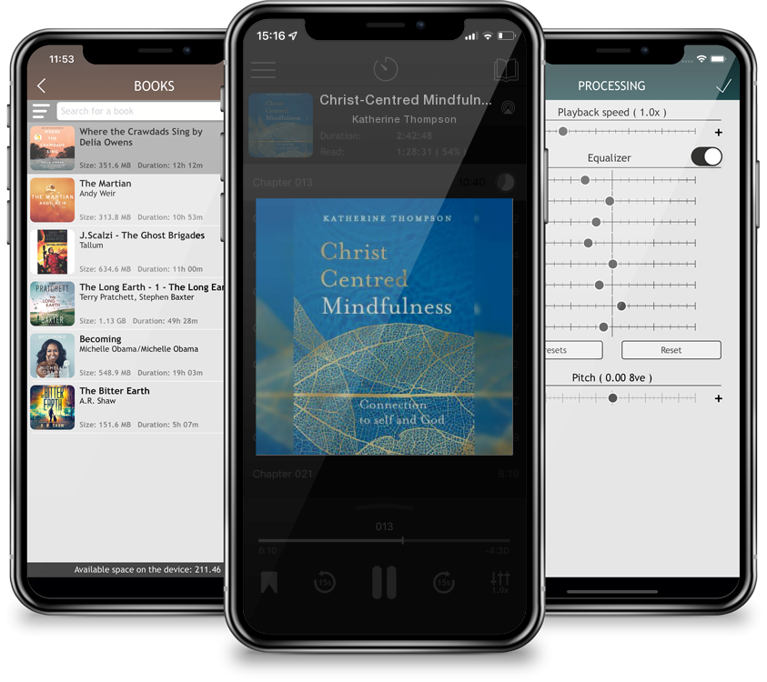 Audiobook Christ-Centred Mindfulness: Connection to Self and God by Katherine Thompson