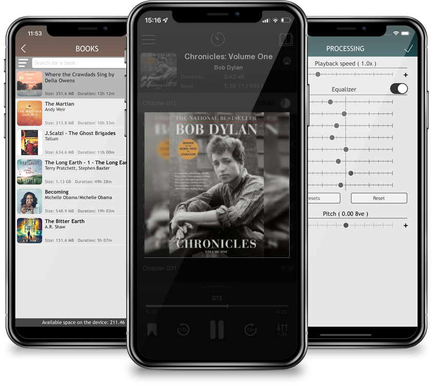 Audiobook Chronicles: Volume One by Bob Dylan