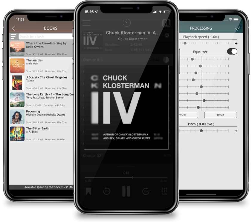 Audiobook Chuck Klosterman IV: A Decade of Curious People and Dangerous Ideas by Chuck Klosterman