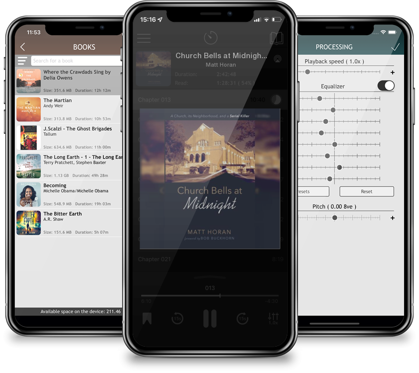 Listen Church Bells at Midnight by Matt Horan in MP3 Audiobook Player for free