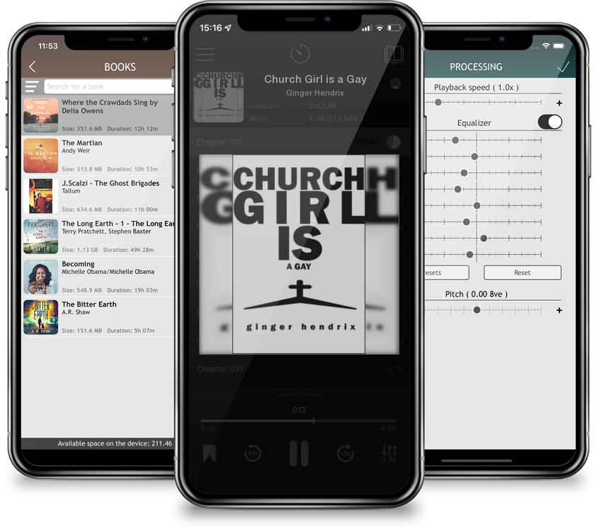 Audiobook Church Girl is a Gay by Ginger Hendrix