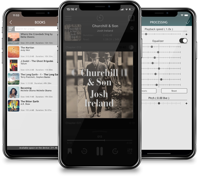 Audiobook Churchill & Son by Josh Ireland