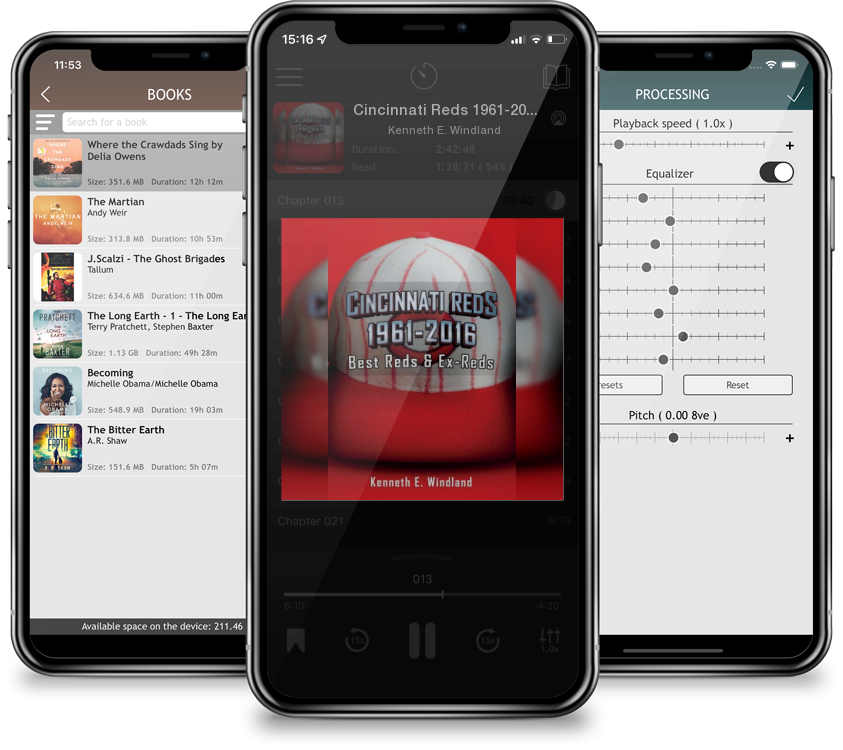 Audiobook Cincinnati Reds 1961-2016: Best Reds & Ex-Reds by Kenneth E. Windland