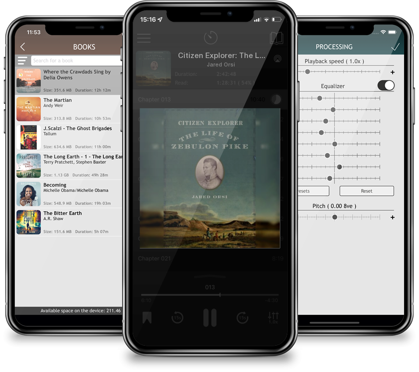 Audiobook Citizen Explorer: The Life of Zebulon Pike by Jared Orsi