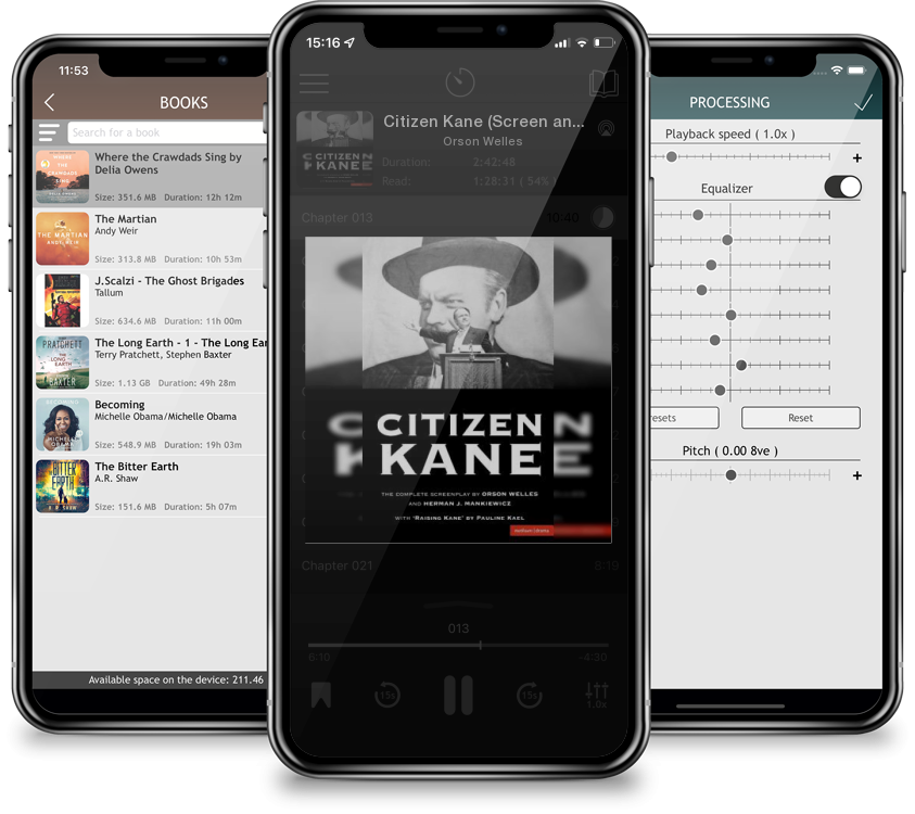 Audiobook Citizen Kane (Screen and Cinema) by Orson Welles