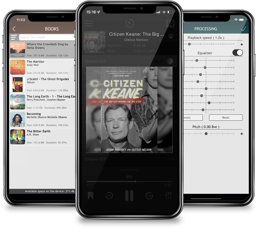Audiobook Citizen Keane: The Big Lies Behind the Big Eyes by Cletus Nelson