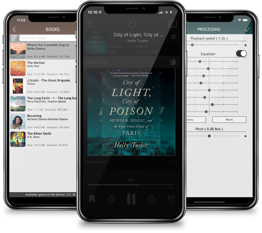 Audiobook City of Light, City of Poison: Murder, Magic, and the First Police Chief of Paris by Holly Tucker