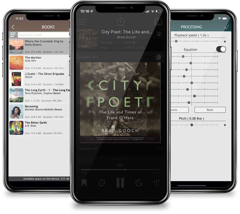 Audiobook City Poet: The Life and Times of Frank O\'Hara by Brad Gooch