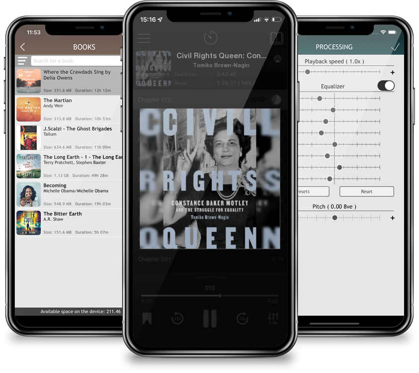 Audiobook Civil Rights Queen: Constance Baker Motley and the Struggle for Equality by Tomiko Brown-Nagin