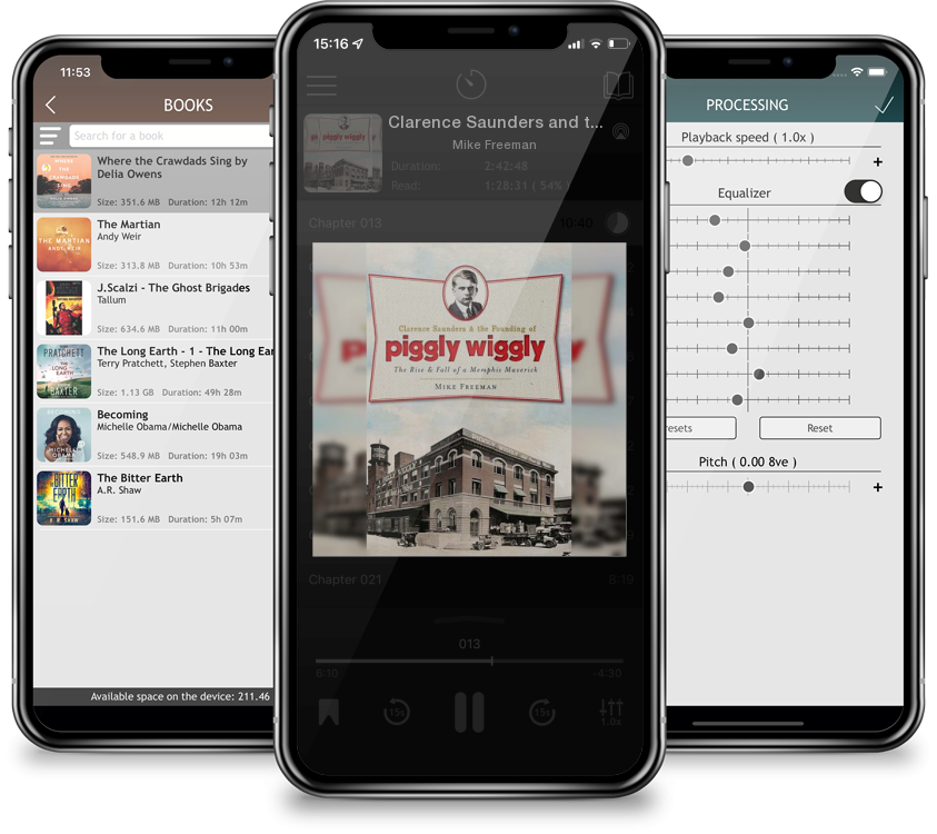 Audiobook Clarence Saunders and the Founding of Piggly Wiggly: The Rise & Fall of a Memphis Maverick (Landmarks) by Mike Freeman