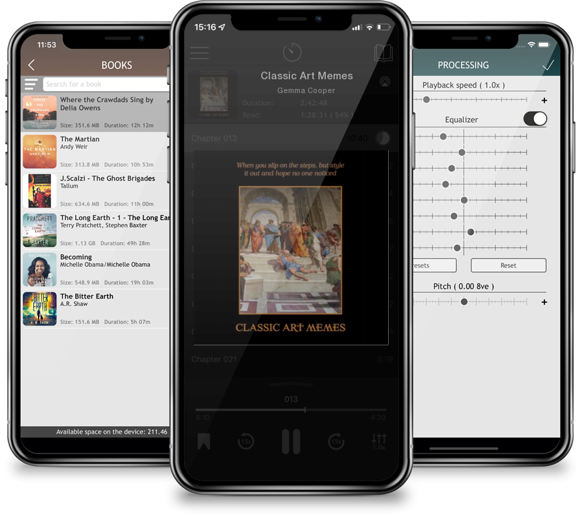 Audiobook Classic Art Memes by Gemma Cooper