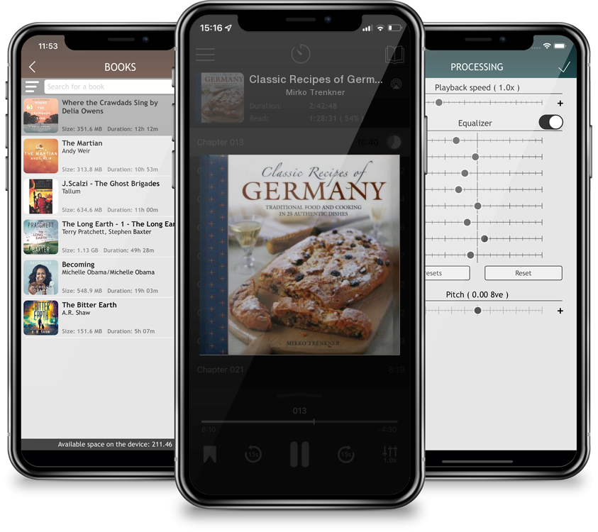 Audiobook Classic Recipes of Germany: Traditional Food and Cooking in 25 Authentic Dishes by Mirko Trenkner
