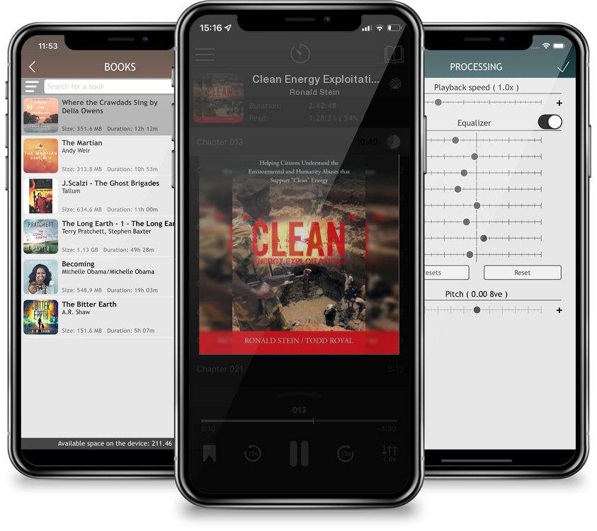 Audiobook Clean Energy Exploitations: Helping Citizens Understand the Environmental and Humanity Abuses That Support Clean Energy by Ronald Stein