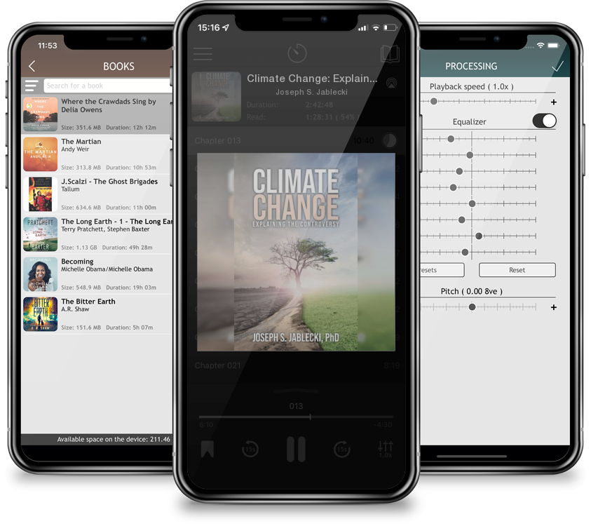Audiobook Climate Change: Explaining the Controversy by Joseph S. Jablecki