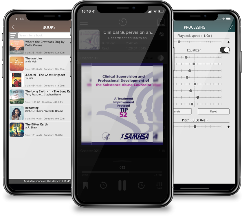 Audiobook Clinical Supervision and Professional Development of the Substance Abuse Counselor - TIP 52 by Department of Health and Human Services