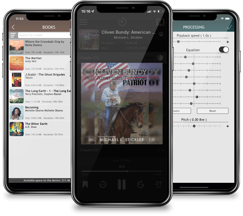 Audiobook Cliven Bundy: American Patriot by Michael L. Stickler