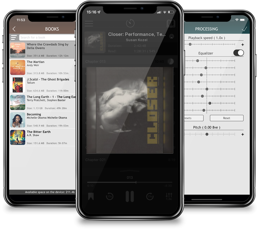 Audiobook Closer: Performance, Technologies, Phenomenology (Leonardo) by Susan Kozel