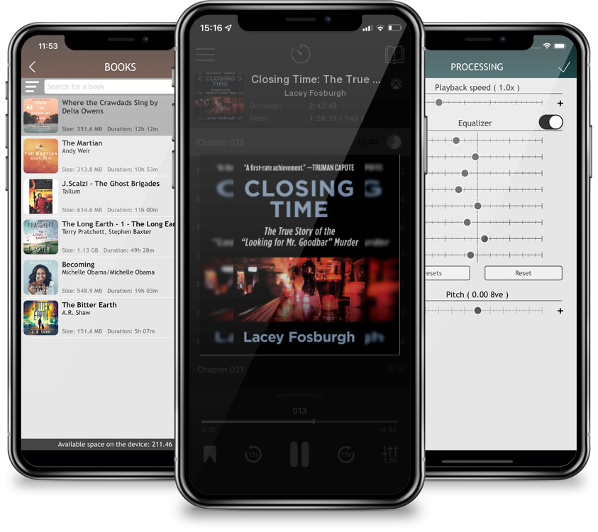 Audiobook Closing Time: The True Story of the Looking for Mr. Goodbar Murder by Lacey Fosburgh