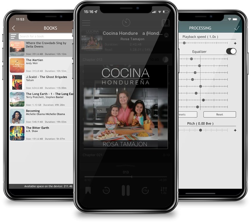 Audiobook Cocina Hondureña (Honduran Kitchen - Spanish Edition) by Rosa Tamajon