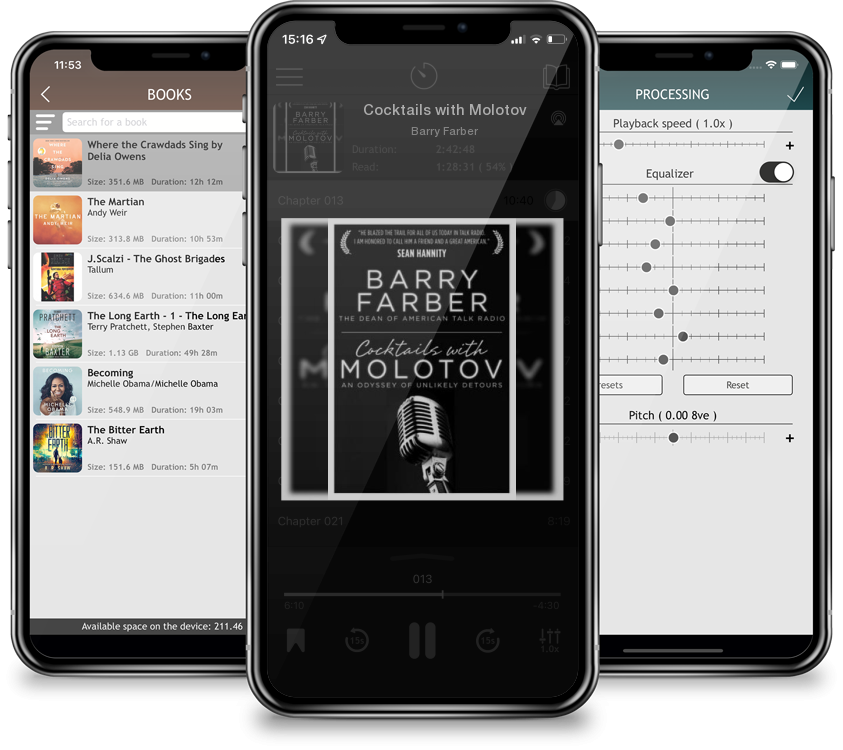 Audiobook Cocktails with Molotov by Barry Farber