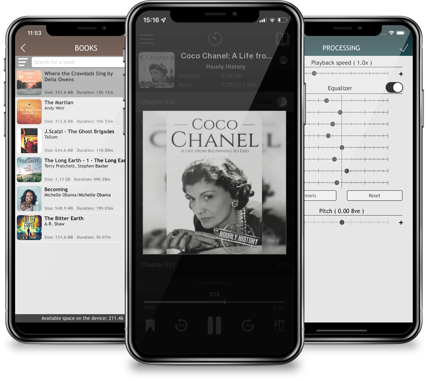 Audiobook Coco Chanel: A Life from Beginning to End by Hourly History