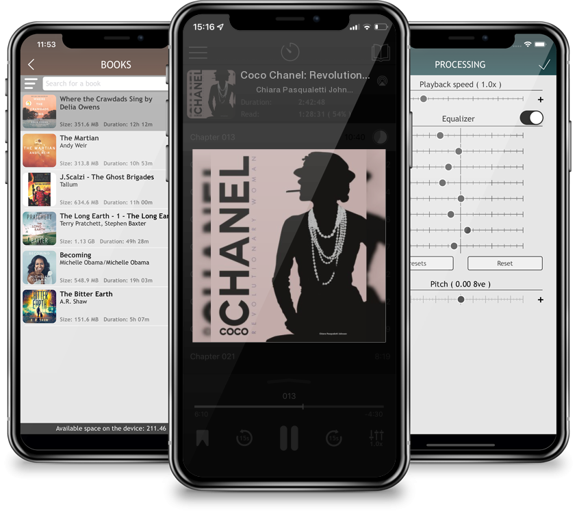 Listen Coco Chanel: Revolutionary Woman by Chiara Pasqualetti Johnson in MP3 Audiobook Player for free