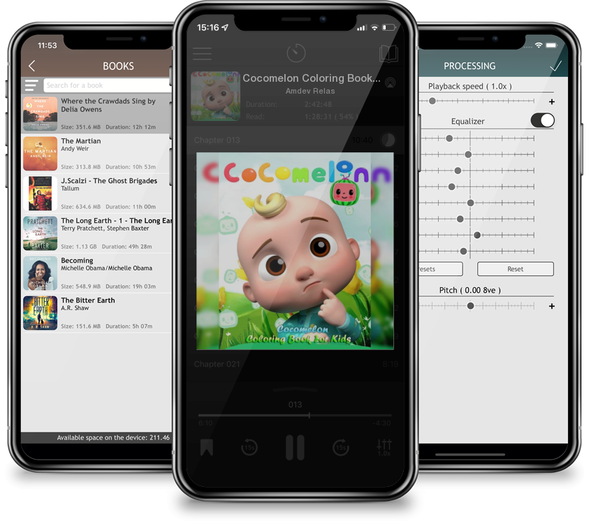 Audiobook Cocomelon Coloring Book For Kids: Enjoy CoComelon kids coloring book, Wonderful gift for kids who Love Cocomelon animation by Amdev Relas