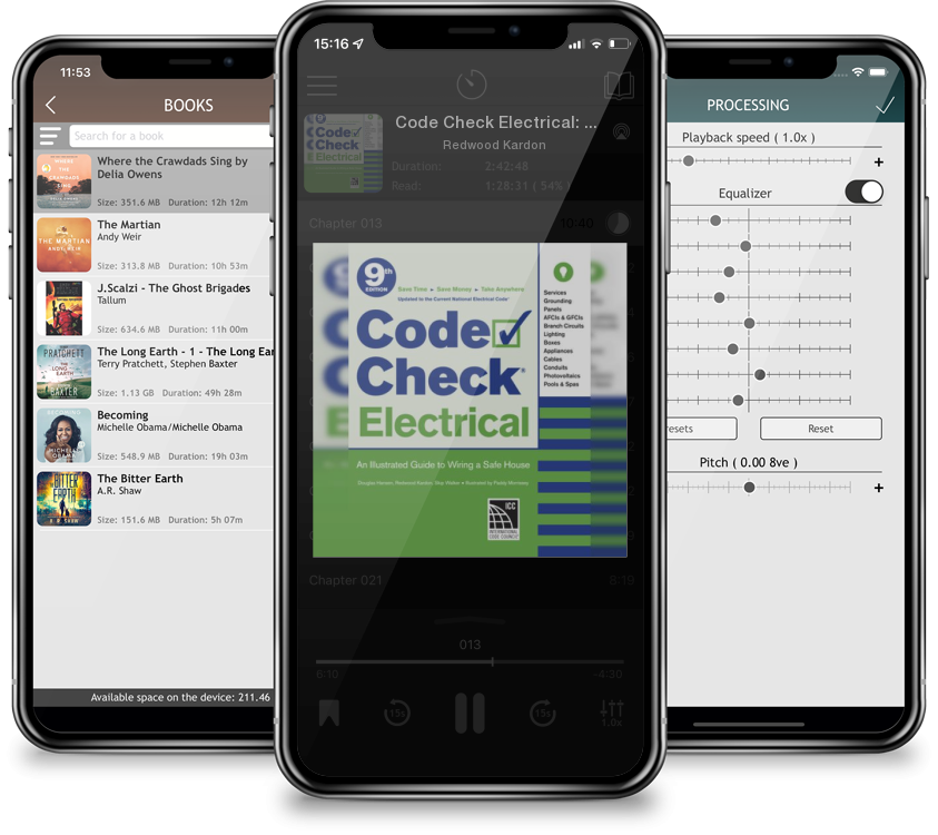 Audiobook Code Check Electrical: An Illustrated Guide to Wiring a Safe House (Spiral) by Redwood Kardon