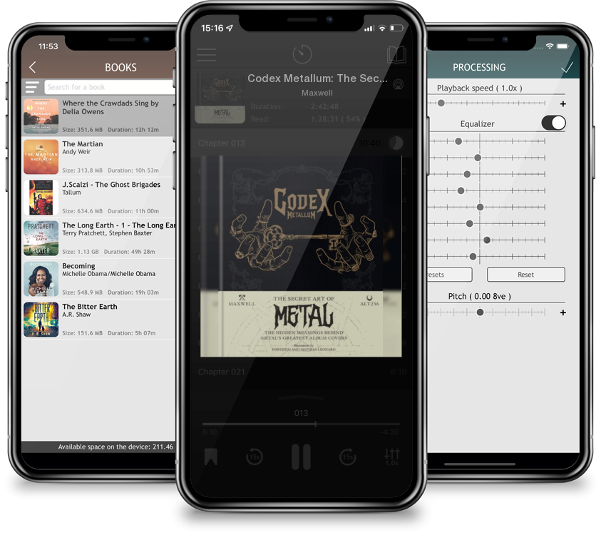 Audiobook Codex Metallum: The Secret Art of Metal - The Hidden Meanings Behind Metal’s Greatest Album Covers by Maxwell