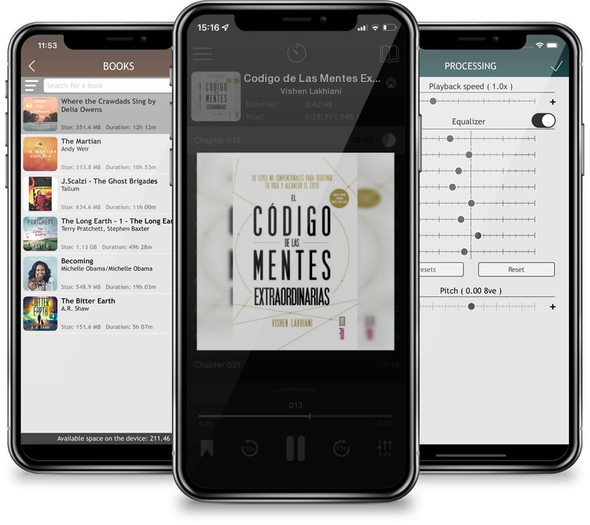 Audiobook Codigo de Las Mentes Extraordinarias, El by Vishen Lakhiani