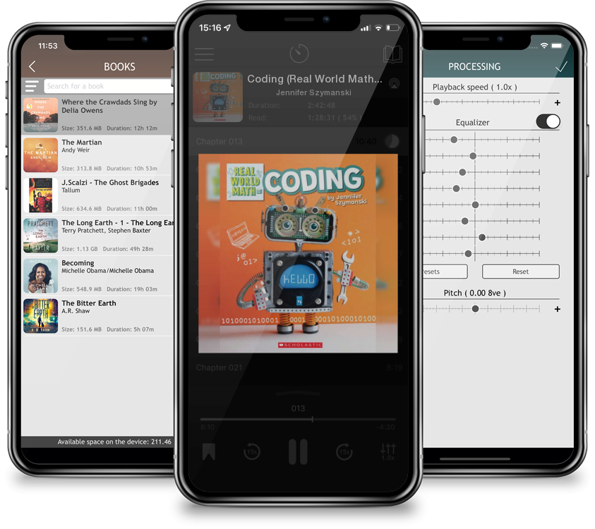 Audiobook Coding (Real World Math) by Jennifer Szymanski