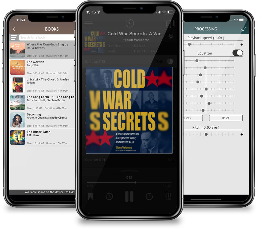 Audiobook Cold War Secrets: A Vanished Professor, a Suspected Killer, and Hoover\'s FBI (True Crime History) by Eileen Welsome