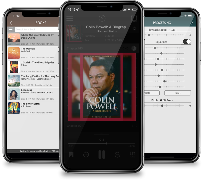 Audiobook Colin Powell: A Biography (Greenwood Biographies) by Richard Steins
